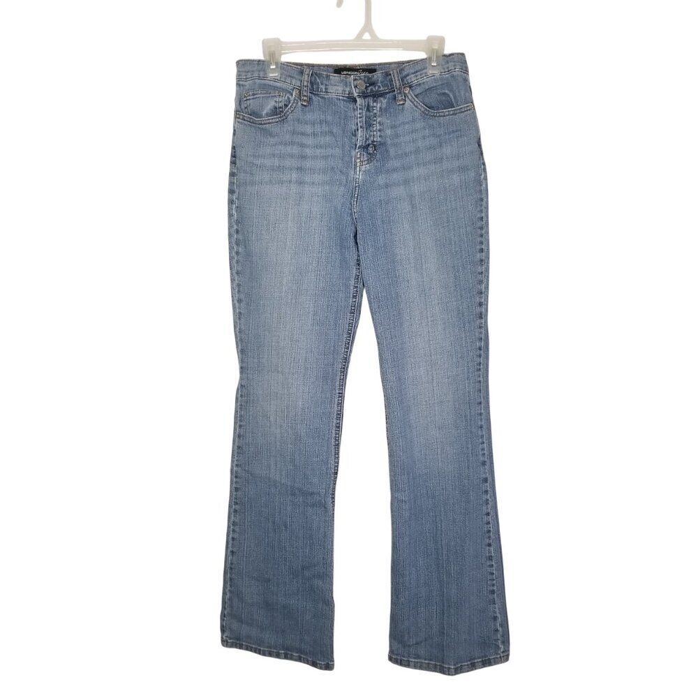 LondonJean Women's Jeans 8 Button Fly High Rise Stretch Vintage 90's Y2K